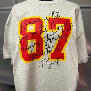 Karma is the Guy on the Chiefs 87 T-Shirt